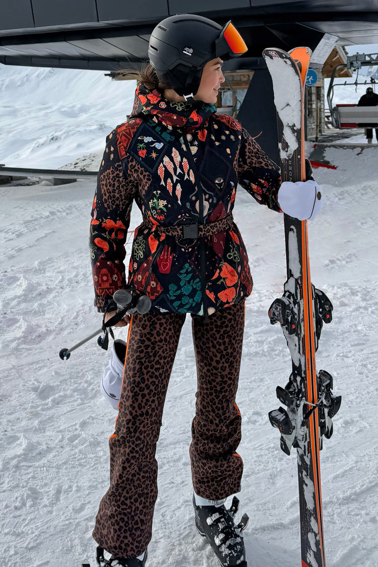Night Garden Ski Jacket