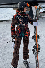 Leopard Ski Trousers