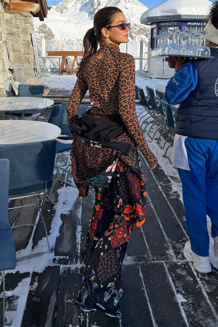 Night Garden Ski Suit